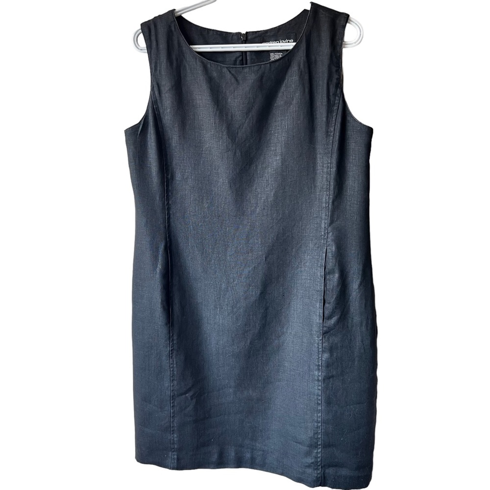 ANDREA JOVINE | linen sleeveless dress size 12